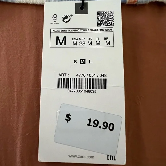 Zara bralette/crop - Picture 3 of 3